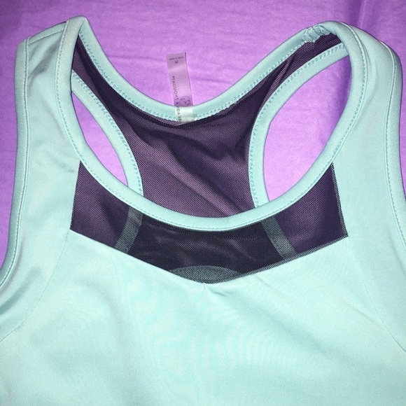 โก๏ธ๐Threads 4 Thought Electra Crop Top in Aqua Splash โก๏ธ - Picture 5 of 8
